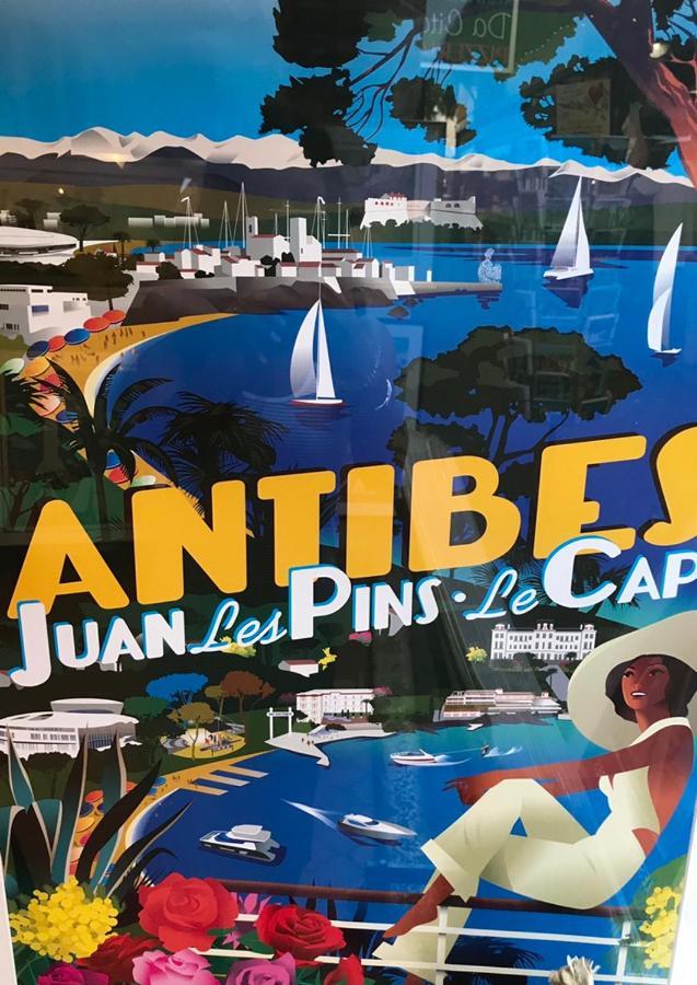 Charmant Appartement Au Coeur De Juan Les Pins Antibes Zewnętrze zdjęcie